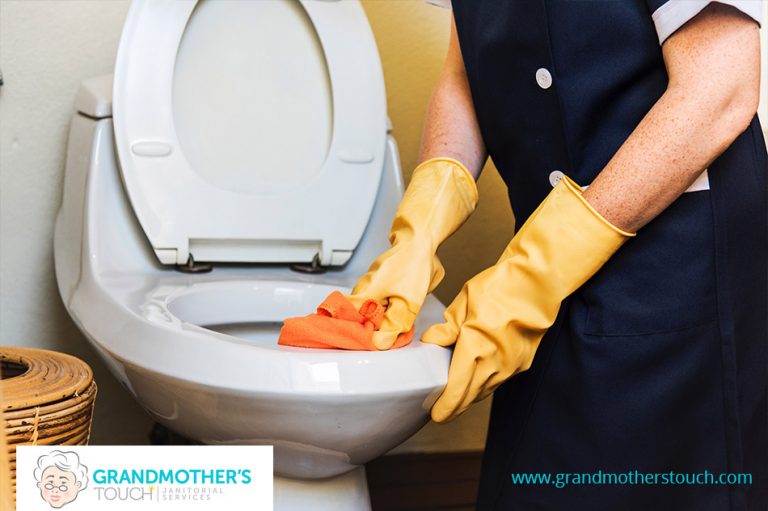 commercial toilet cleaning