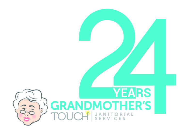 24 years anniversary celebration logotype